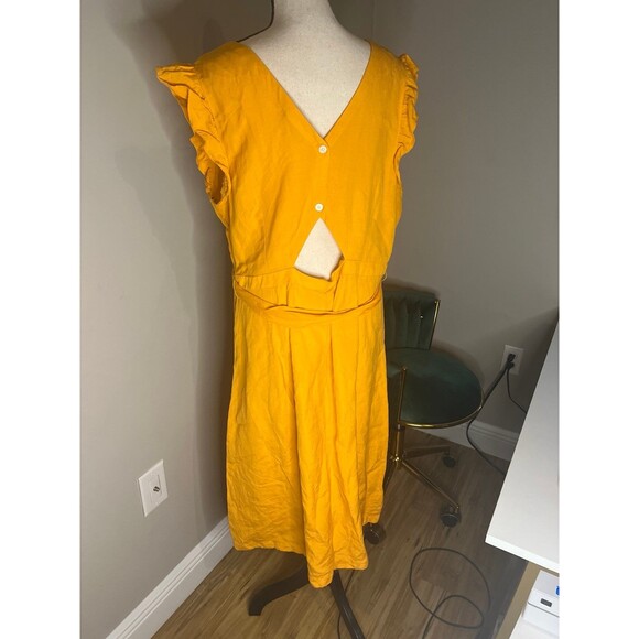 NWOT
Anne Taylor LOFT bright orange Dress size 14 - Picture 4 of 6